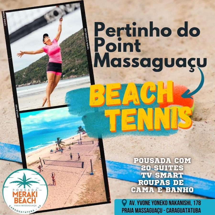 Pousada Meraki Beach Caraguatatuba Exteriör bild